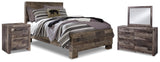 Derekson Multi Gray Youth Panel Bedroom Set from Ashley - Luna Furniture