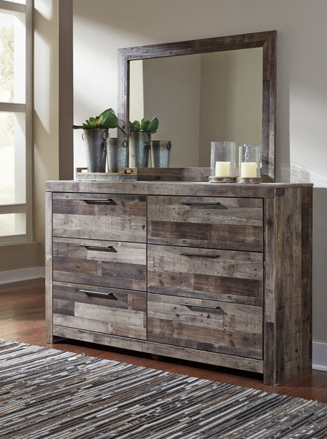 Derekson Multi Gray Storage Youth Platform Bedroom Set from Ashley Furniture - Luna Furniture