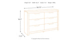 Derekson Multi Gray Dresser from Ashley Furniture - Luna Furniture