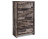 Derekson Multi Gray Queen Storage Bed and 2 Chests from Ashley - Luna Furniture