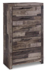Derekson Multi Gray Chest of Drawers from Ashley Furniture - Luna Furniture