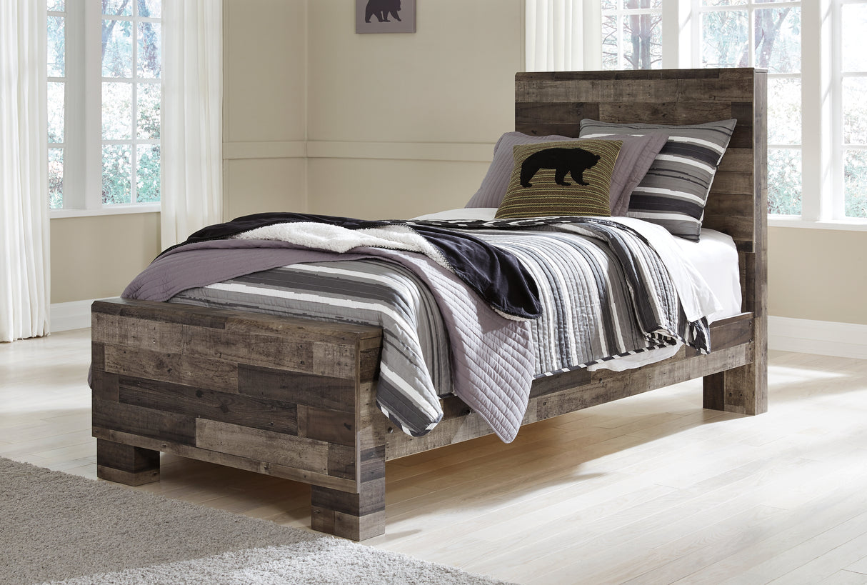 Derekson Multi Gray Youth Panel Bedroom Set from Ashley - Luna Furniture