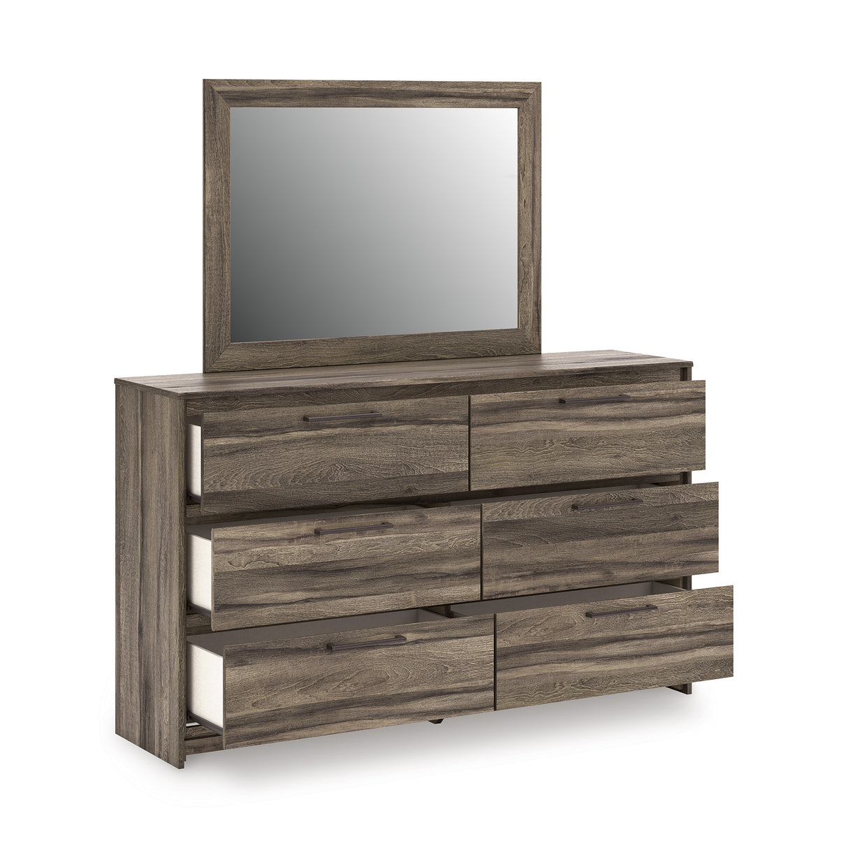 Elbrim Brown LED Panel Bedroom Set from Ashley - Luna Furniture