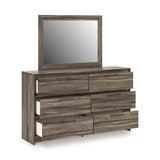 Elbrim Brown LED Panel Bedroom Set from Ashley - Luna Furniture