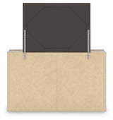 Elbrim King Panel Bed, Dresser, Mirror and 2 Nightstands from Ashley - Luna Furniture