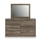 Elbrim Brown LED Panel Bedroom Set from Ashley - Luna Furniture