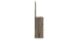 Elbrim King Panel Bed, Dresser, Mirror and 2 Nightstands from Ashley - Luna Furniture