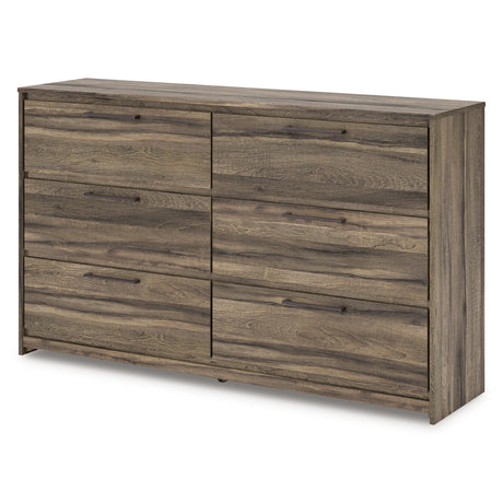 Elbrim Brown LED Panel Bedroom Set from Ashley - Luna Furniture