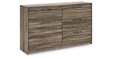Elbrim Brown Dresser from Ashley - Luna Furniture