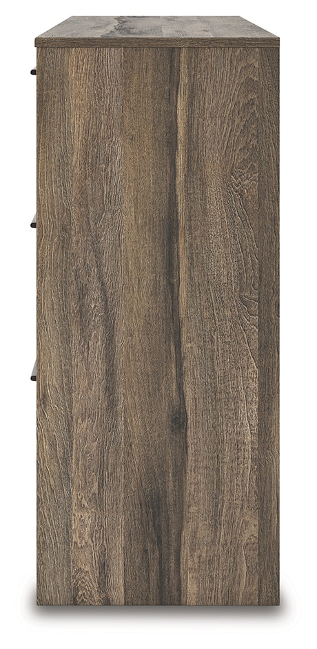 Elbrim Full Storage Bed, Dresser and Nightstand from Ashley Furniture - Luna Furniture