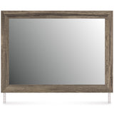 Elbrim Brown LED Storage Panel Bedroom Set with 6 Drawers from Ashley - Luna Furniture