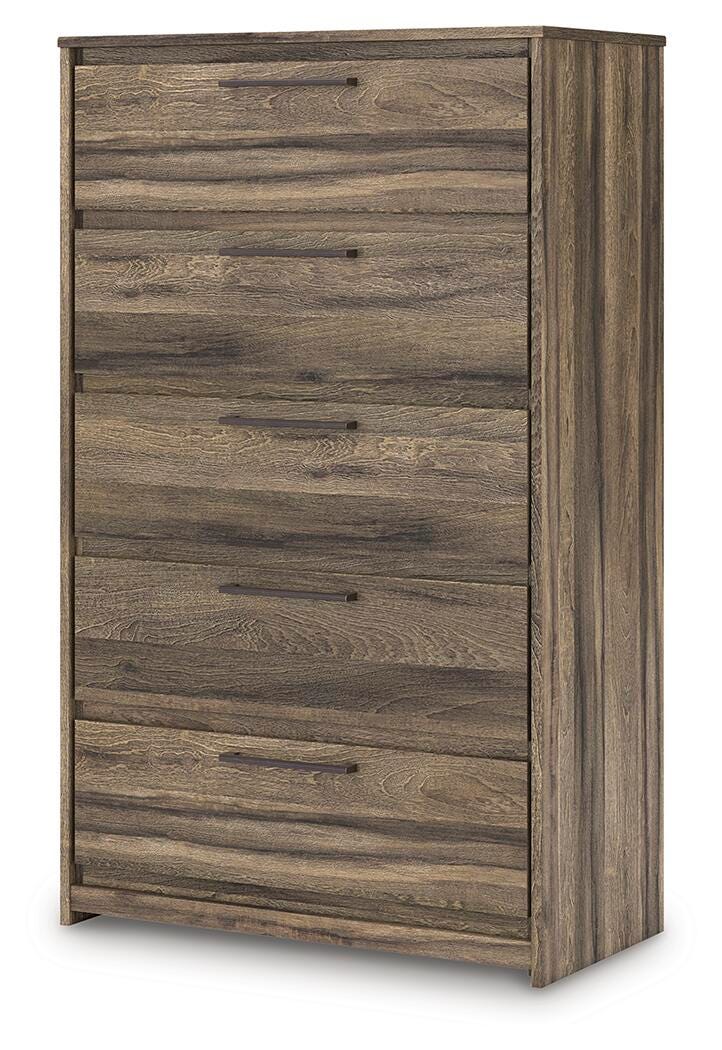 Elbrim Brown Chest of Drawers from Ashley Furniture - Luna Furniture