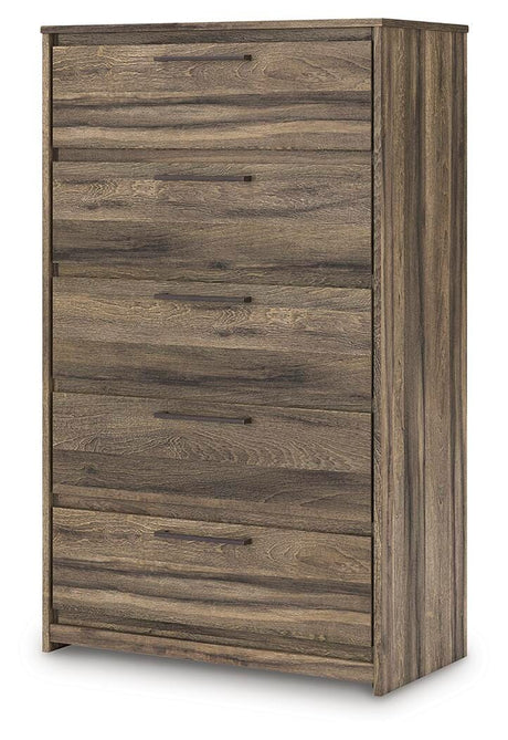 Elbrim Brown Chest of Drawers from Ashley - Luna Furniture