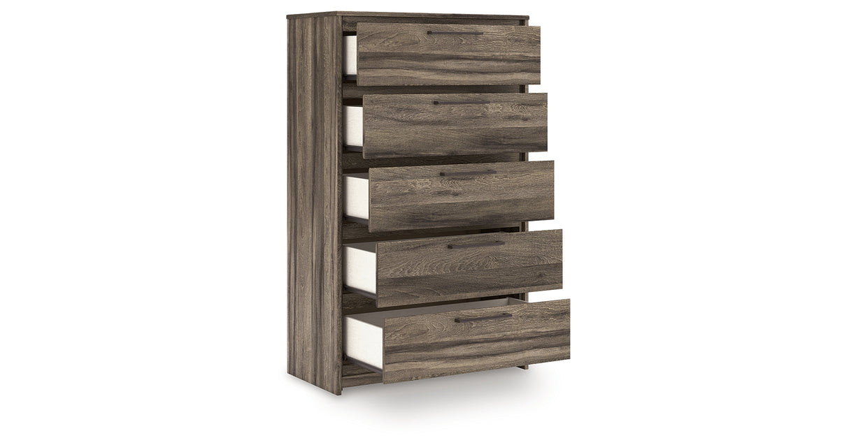 Elbrim Brown Chest of Drawers from Ashley Furniture - Luna Furniture