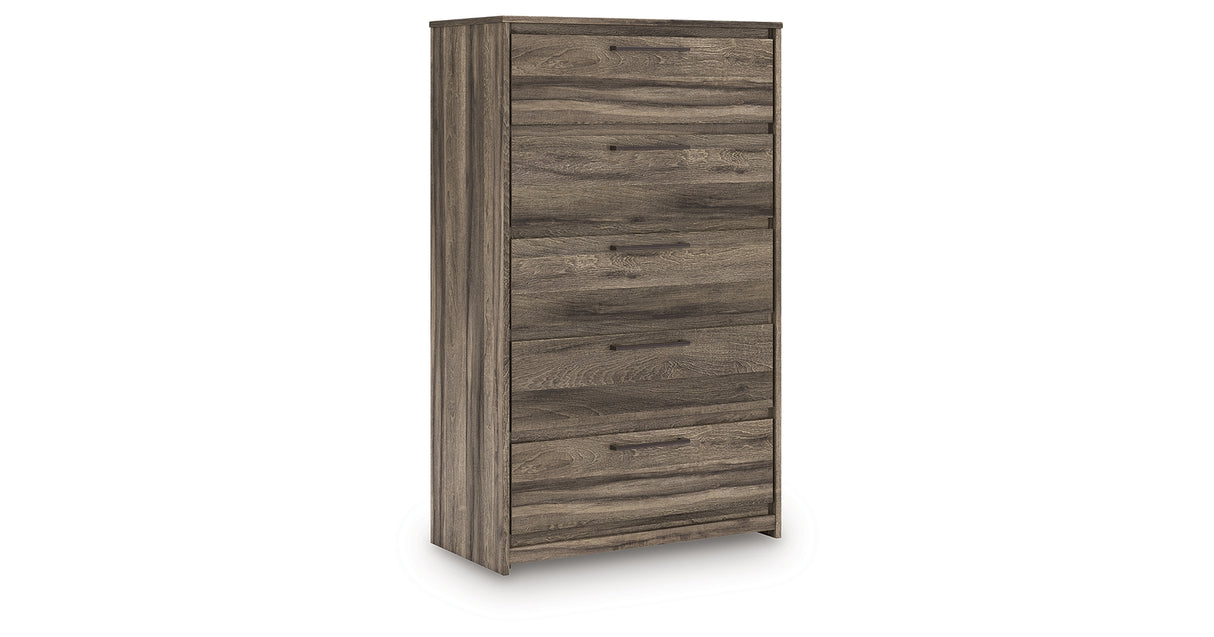 Elbrim Brown Chest of Drawers from Ashley Furniture - Luna Furniture