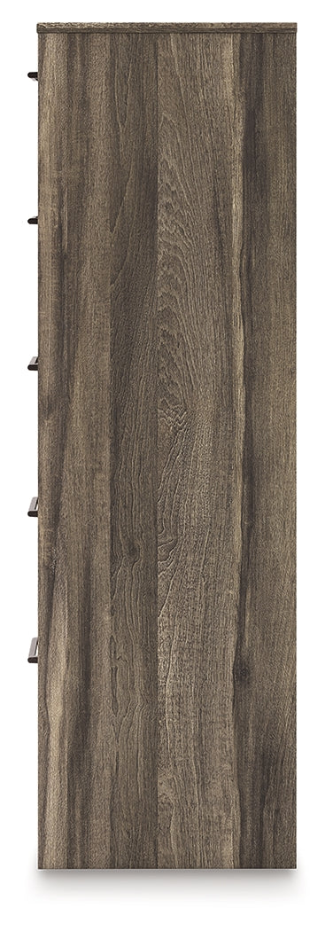 Elbrim King Panel Storage Bed, Chest and Nightstand from Ashley - Luna Furniture