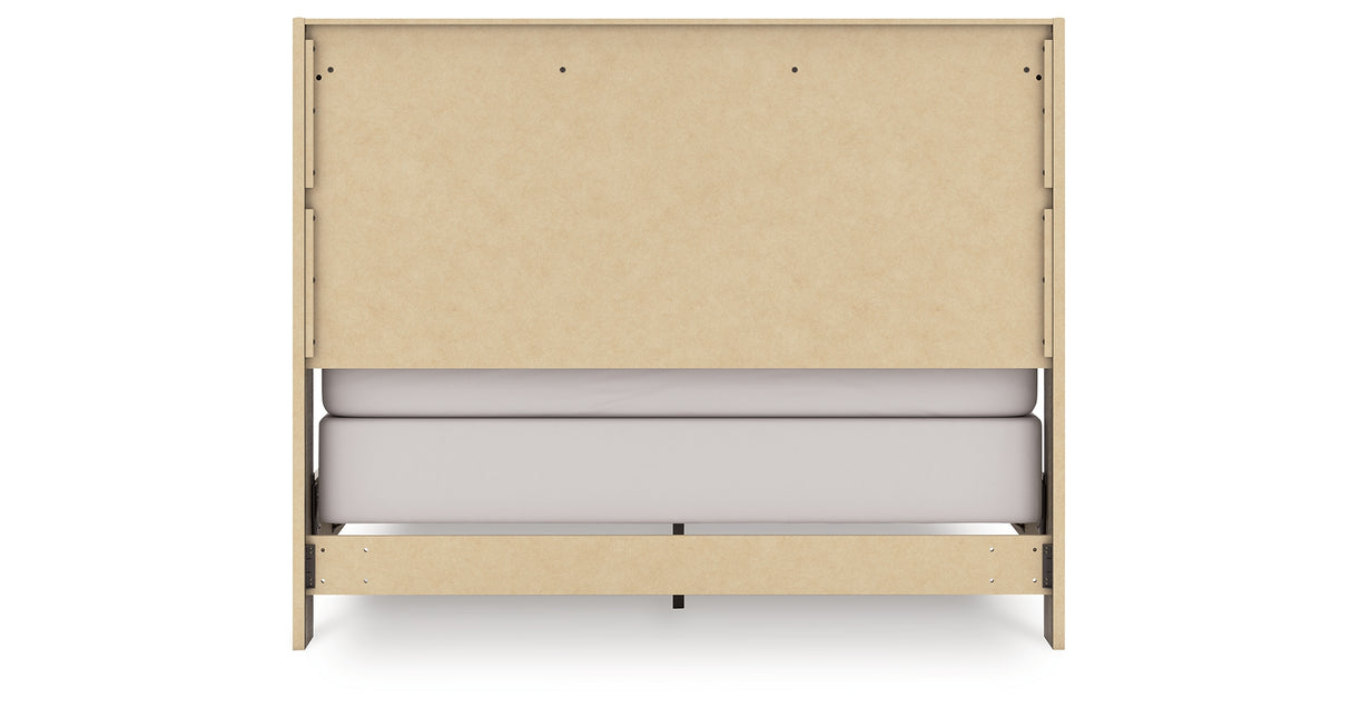 Elbrim Brown Queen Panel Bed from Ashley Furniture - Luna Furniture