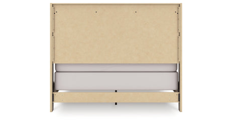 Elbrim Brown Queen Panel Bed from Ashley - Luna Furniture