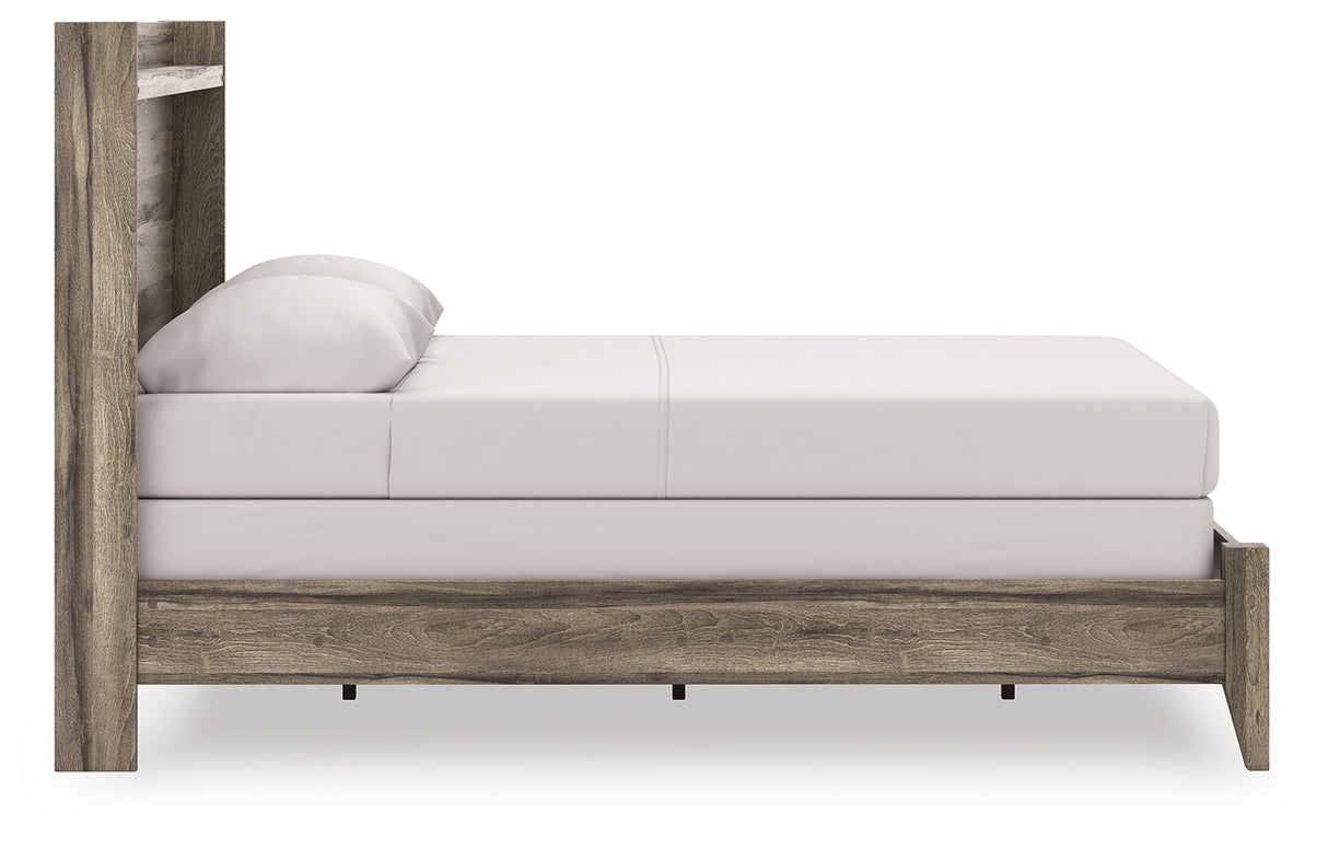 Elbrim Queen Panel Bed, Dresser and Mirror from Ashley Furniture - Luna Furniture