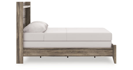 Elbrim Brown Queen Panel Bed from Ashley - Luna Furniture