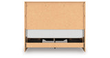 Elbrim Queen Panel Storage Bed, Dresser and Mirror from Ashley Furniture - Luna Furniture