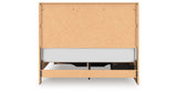 Elbrim Queen Panel Storage Bed, Dresser and Mirror from Ashley Furniture - Luna Furniture