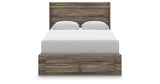 Elbrim Queen Panel Storage Bed, Dresser and Mirror from Ashley Furniture - Luna Furniture