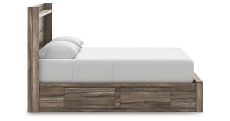 Elbrim Queen Panel Storage Bed, Dresser and Mirror from Ashley Furniture - Luna Furniture