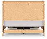Elbrim Brown Queen Panel Storage Bed, Dresser, Mirror and Nightstand from Ashley Furniture - Luna Furniture