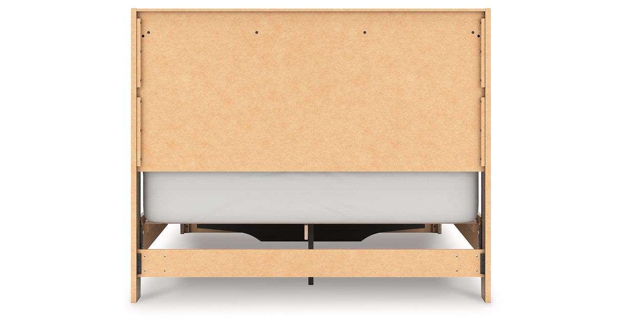 Elbrim Brown Queen Panel Storage Bed from Ashley - Luna Furniture