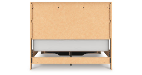 Elbrim Brown Queen Panel Storage Bed from Ashley - Luna Furniture