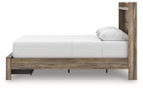 Elbrim Brown Queen Panel Storage Bed, Dresser, Mirror and Nightstand from Ashley Furniture - Luna Furniture