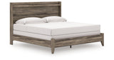 Elbrim King Panel Bed, Dresser, Mirror and 2 Nightstands from Ashley - Luna Furniture