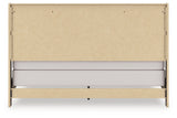 Elbrim Brown King Panel Bed, Dresser, Mirror and Nightstand from Ashley Furniture - Luna Furniture