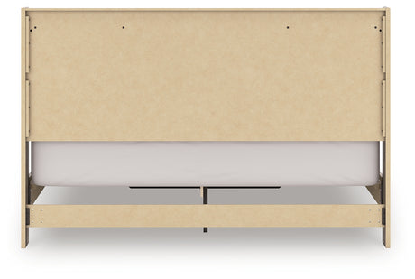 Elbrim Brown King Panel Storage Bed, Dresser and Nightstand from Ashley - Luna Furniture