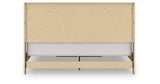 Elbrim Brown King Panel Storage Bed from Ashley - Luna Furniture