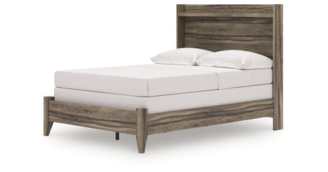 Elbrim Brown Full Panel Bed from Ashley Furniture - Luna Furniture