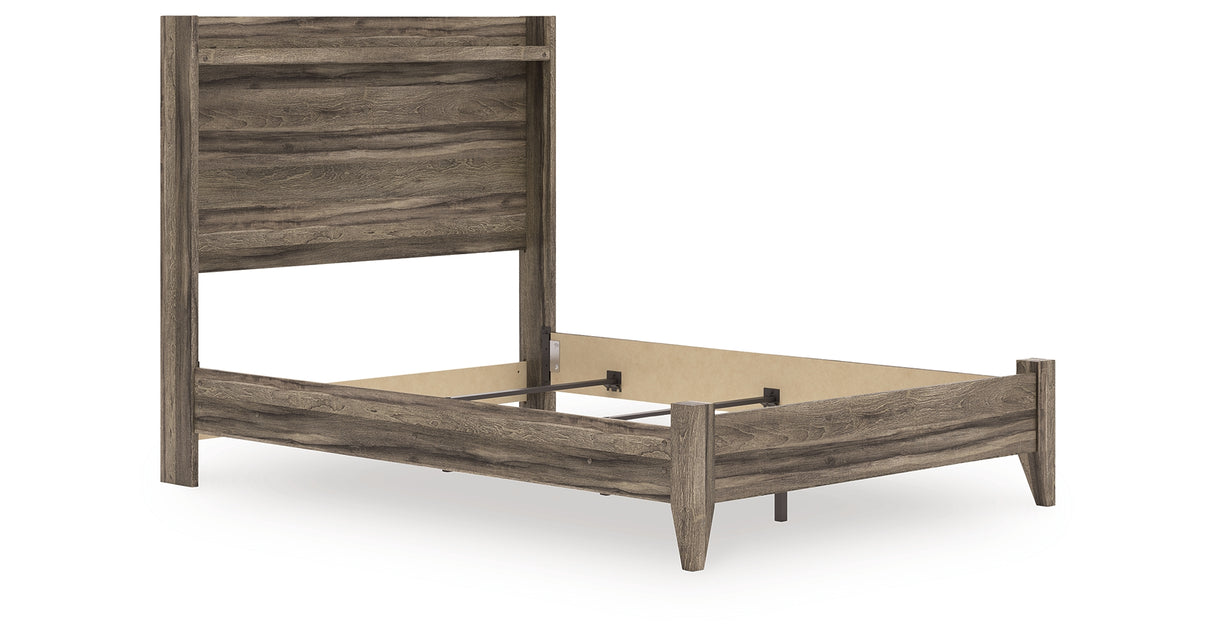 Elbrim Brown Full Panel Bed from Ashley Furniture - Luna Furniture