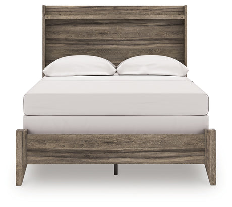 Elbrim Full Panel Bed, Dresser and Mirror from Ashley Furniture - Luna Furniture