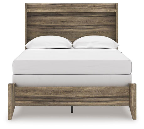 Elbrim Full Panel Bed, Dresser and Mirror from Ashley Furniture - Luna Furniture