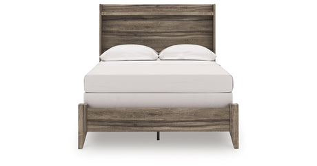 Elbrim Brown Full Panel Bed from Ashley Furniture - Luna Furniture