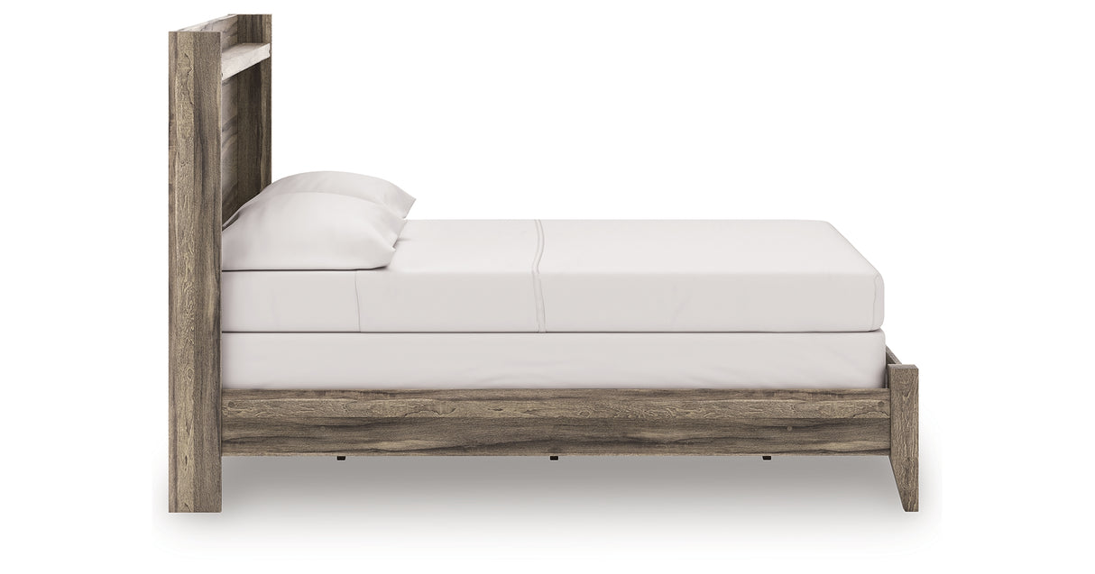 Elbrim Brown Full Panel Bed from Ashley Furniture - Luna Furniture