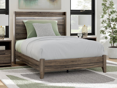 Elbrim Full Panel Bed, Dresser and Mirror from Ashley Furniture - Luna Furniture