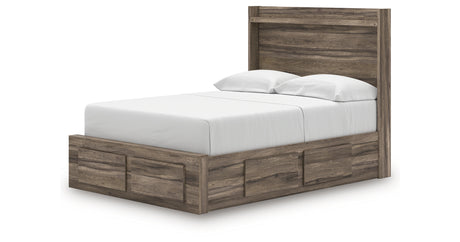 Elbrim Full Panel Storage Bed, Dresser and Mirror from Ashley Furniture - Luna Furniture