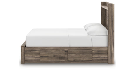 Elbrim Full Panel Storage Bed, Dresser and Mirror from Ashley Furniture - Luna Furniture