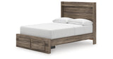 Elbrim Full Panel Storage Bed, Dresser and Mirror from Ashley Furniture - Luna Furniture