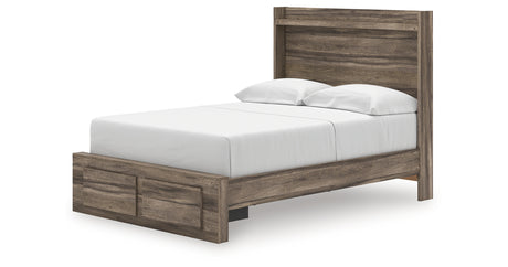Elbrim Full Panel Storage Bed, Dresser and Mirror from Ashley Furniture - Luna Furniture