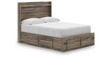 Elbrim Full Panel Storage Bed, Dresser and Mirror from Ashley Furniture - Luna Furniture