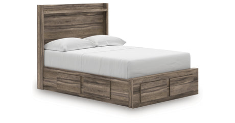 Elbrim Full Panel Storage Bed, Dresser and Mirror from Ashley Furniture - Luna Furniture