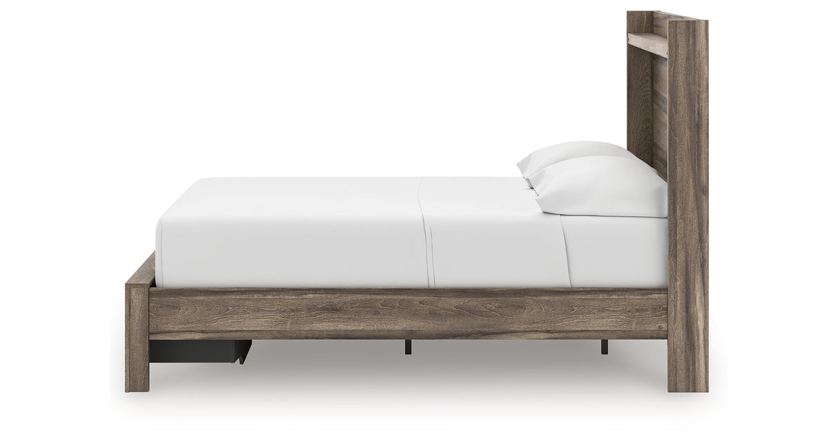 Elbrim Full Panel Storage Bed, Dresser and Mirror from Ashley Furniture - Luna Furniture